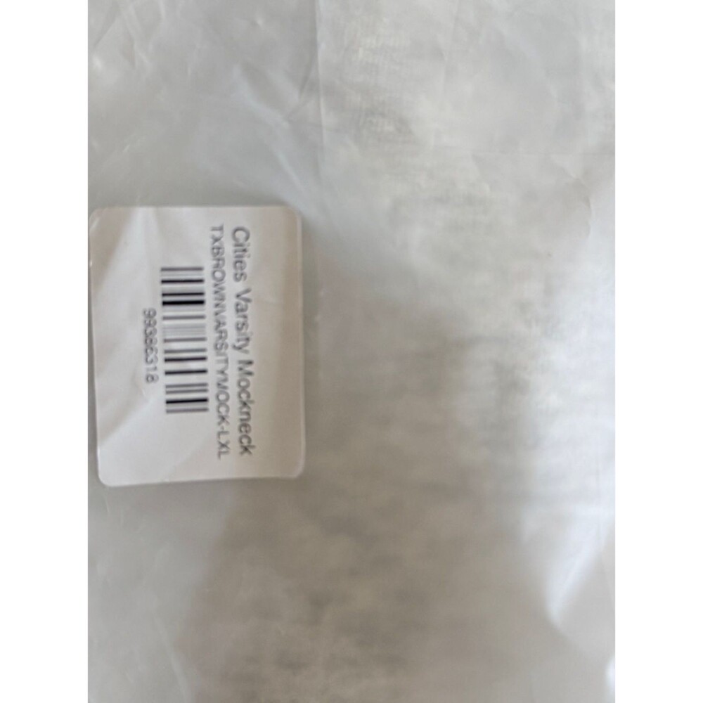 NIB Parke Texas Varsity Mockneck - Picture 3 of 5